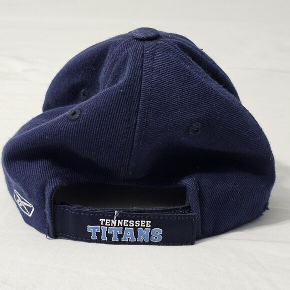 Tennessee Titans Logo NFL Football Hap Cap Blue Embroidered Adjustable Casual - Picture 5 of 8
